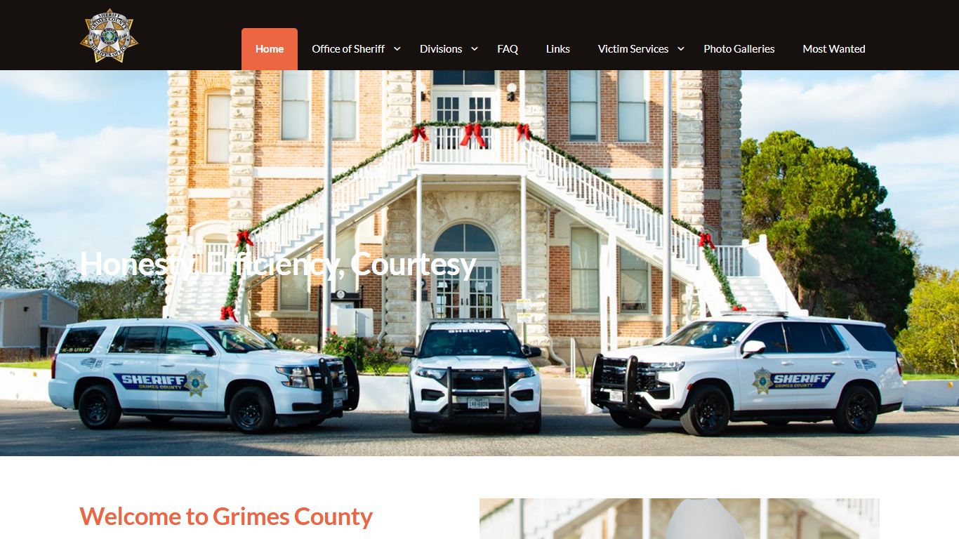 Home | Grimes County Sheriff's Office | Anderson, TX